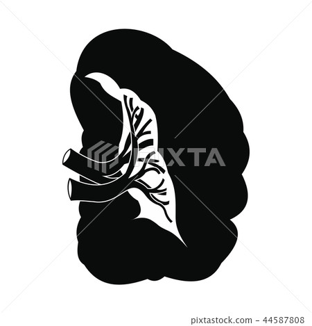 Spleen black icon 44587808