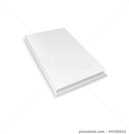 Blank book cover template Blank book cover template 44589916