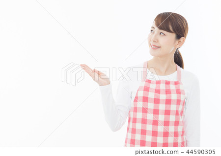 Young female nursery teacher 44590305