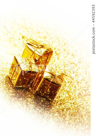 Gold gift boxes Gold gift boxes 44592393