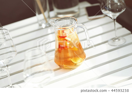 Sangria in the decanter 44593238