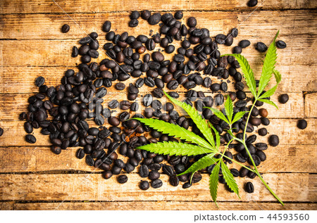 Coffee beans with 44593560