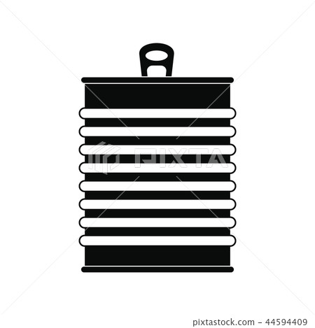 Tin can black simple icon Tin can black simple icon 44594409