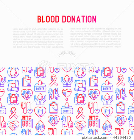 Blood donation, mutual aid concept 44594450