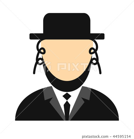 Rabbi flat icon 44595154