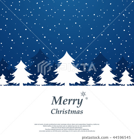 Abstract of simple Christmas background with trees Abstract of simple Christmas background with trees 44596545