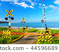 Level crossing near the sea 44596689