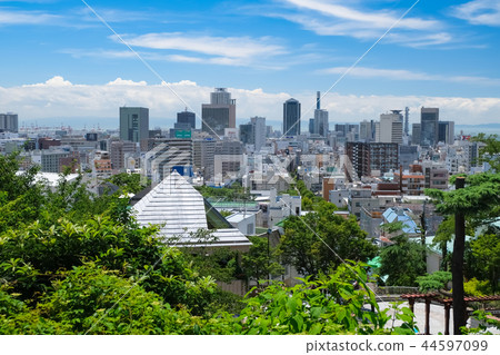 從北野天馬神社的神戶市容 44597099