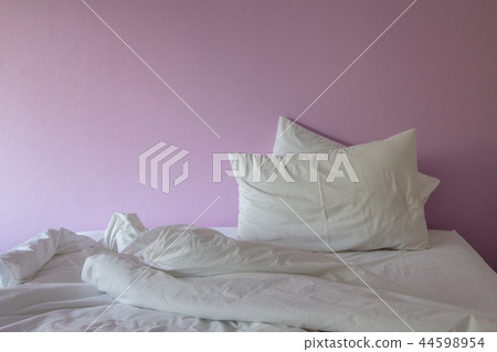white wrinkle messy blanket and pillow on pink white wrinkle messy blanket and pillow on pink 44598954