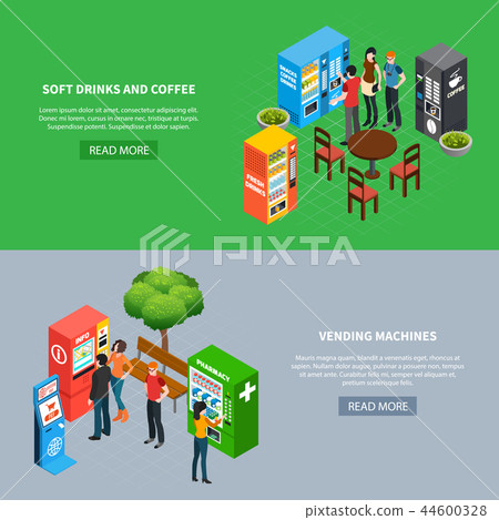 Vending Machines Banners Set 44600328