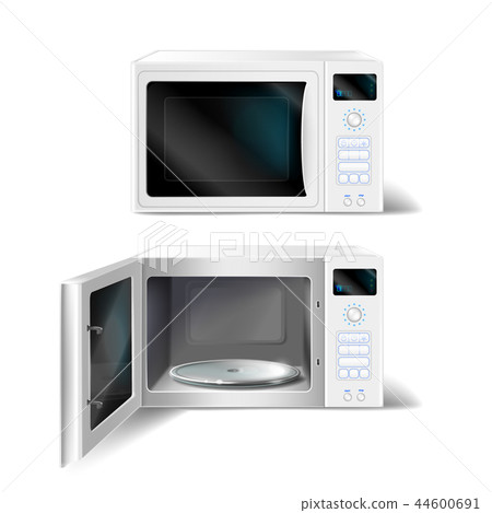 3d microwave oven with glass plate inside 3d microwave oven with glass plate inside 44600691