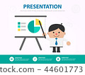 Businessman presentation template infographic 44601773