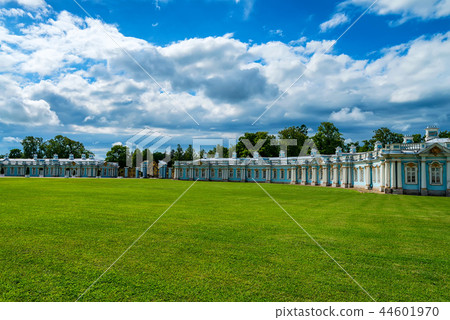 View of Catherine's II Palace in Tsarskoe Selo, Russia View of Catherine's II Palace in Tsarskoe Selo, Russia 44601970