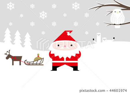 Christmas Postcard Illustration Nordic Vectors Available 44601974