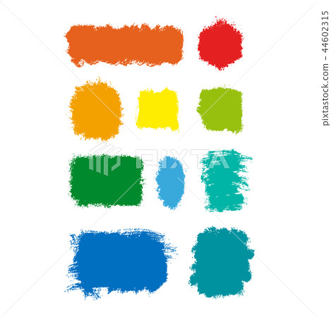 Colorful ink stains - Stock Illustration [44602315] - PIXTA