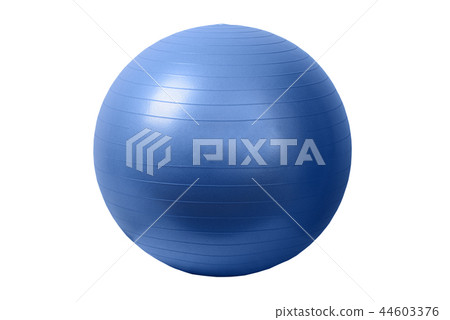 Close up of an orange fitness ball isolated Close up of an orange fitness ball isolated 44603376