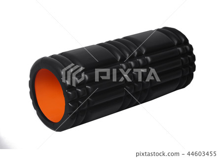 Foam Roller Gym Fitness Equipment Isolated Foam Roller Gym Fitness Equipment Isolated 44603455