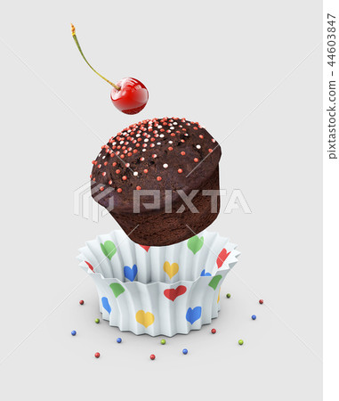 Sweet dessert Cake, cupcake. 44603847