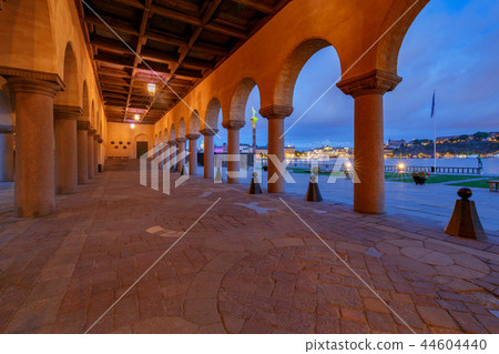 Stockholm. City Hall on the sunset. Stockholm. City Hall on the sunset. 44604440