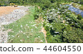bird's eye view of garbage mountain. 44604550