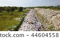 ird's eye view of garbage mountain. 44604558
