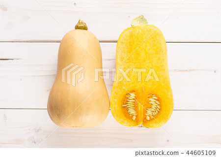 Smooth pear shaped orange butternut squash waltham Smooth pear shaped orange butternut squash waltham 44605109