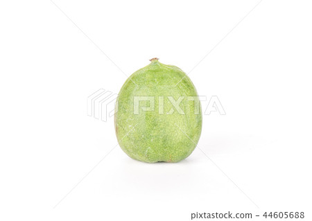 Fresh green mini baby kiwi fruit isolated on white Fresh green mini baby kiwi fruit isolated on white 44605688