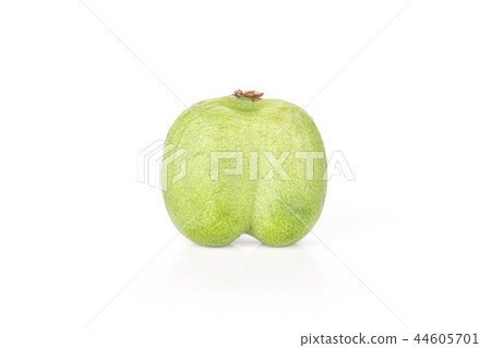Fresh green mini baby kiwi fruit isolated on white Fresh green mini baby kiwi fruit isolated on white 44605701