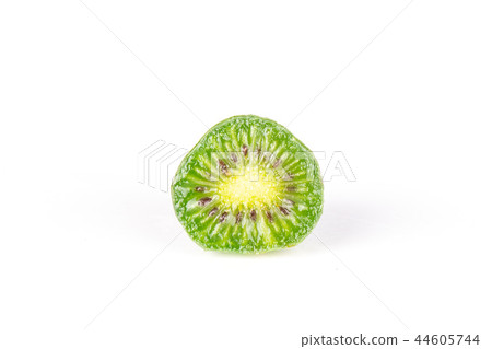 Fresh green mini baby kiwi fruit isolated on white Fresh green mini baby kiwi fruit isolated on white 44605744