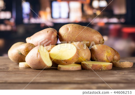 Fresh red potato francelina with restaurant Fresh red potato francelina with restaurant 44606253