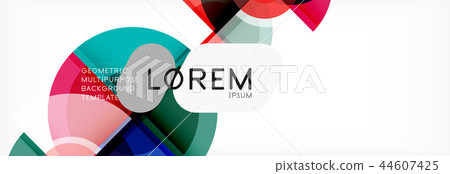Circle abstract background Circle abstract background 44607425