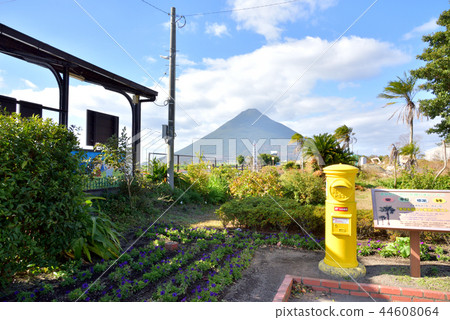 在JR西大山站前往鹿兒島縣指宿市前的黃色郵政 44608064