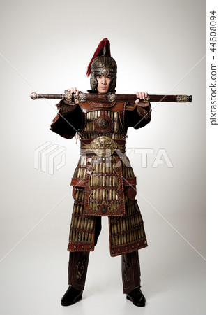 General, armor, armed 44608094