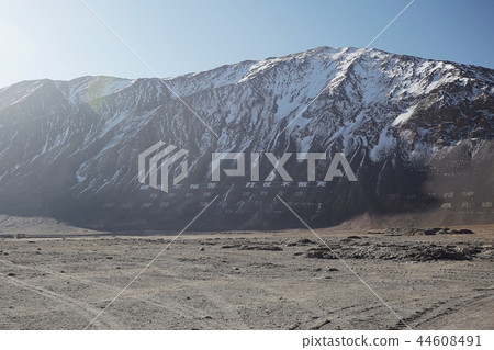 high mountain pass in Tibet mountain landscape high mountain pass in Tibet mountain landscape 44608491