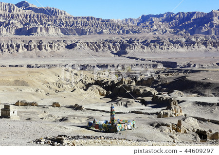 ruins of an ancient city in Tibet ruins of an ancient city in Tibet 44609297