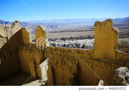 ruins of an ancient city in Tibet ruins of an ancient city in Tibet 44609352