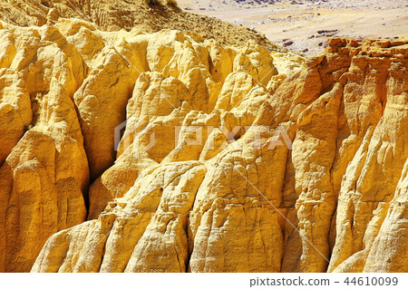 multi-colored mountains landscape 44610099