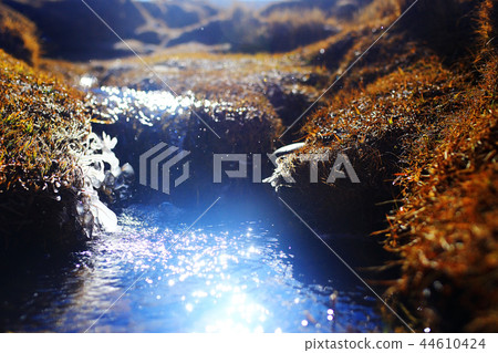 mountain river in tibet 44610424