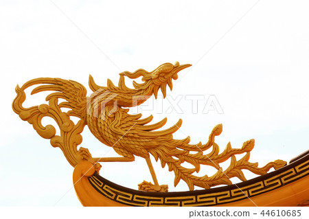 The decoration of the temple in Asia 44610685