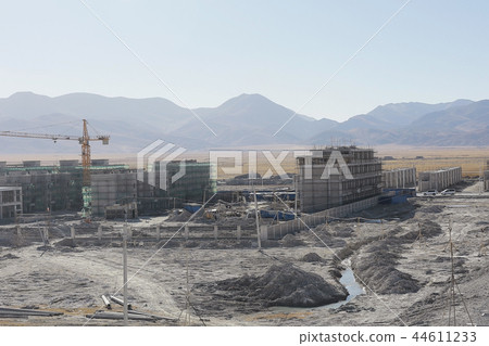 city view in Tibet china 44611233