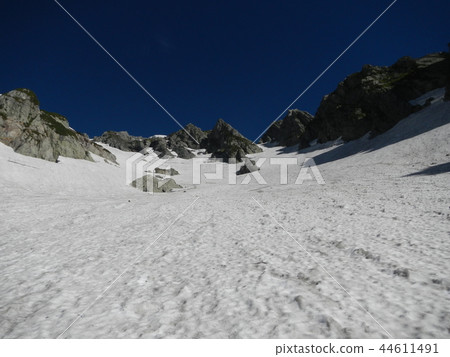 Climb of Nagadake Nagajirou Valley (left) From the vicinity of the rock of Bear 44611491