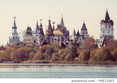 izmailovo kremlin river russia architecture 44611865