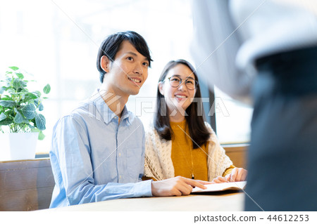 Cafe couple lifestyle 44612253