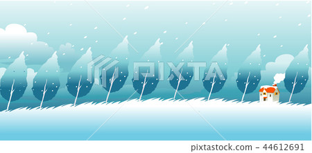 風景，例證 44612691