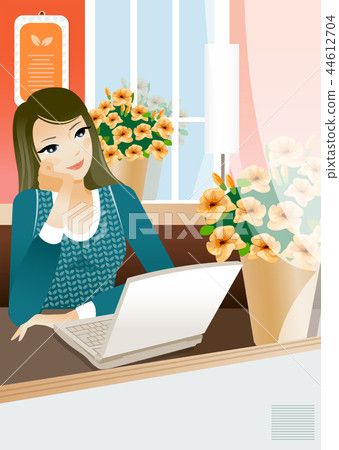 People, city, illustration 44612704