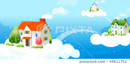Landscape, illustration Landscape, illustration 44612752