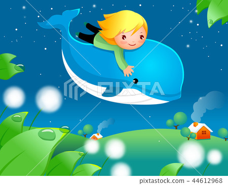 Children, concentric, dream, illustration 44612968