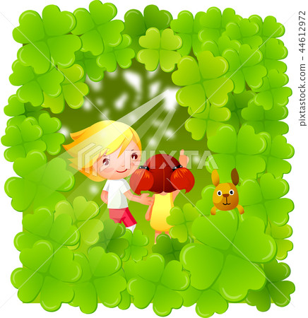 Children, concentric, dream, illustration 44612972