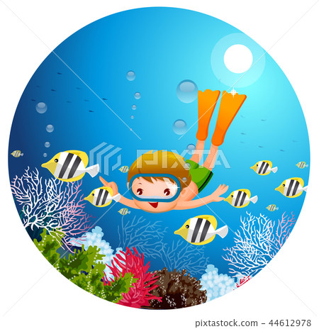 Children, concentric, dream, illustration Children, concentric, dream, illustration 44612978