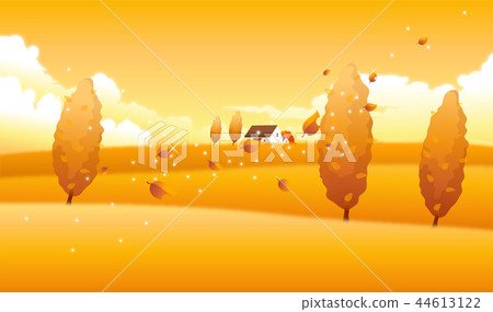 Landscape, illustration Landscape, illustration 44613122